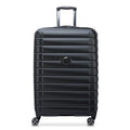 Delsey Shadow Black Luggage Premium Luggage TSA Lock Branded Luggage
