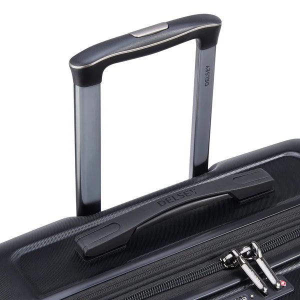 Delsey Shadow 5.0 telescopic handle and premium suitcase build quality