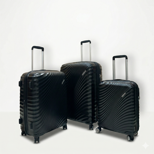 Buy American Tourister 3-Piece Luggage Set Black Karachi Pakistan