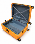 Bubule Orange Luggage Set Internal Packing Space Karachi