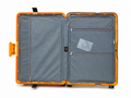 Bubule Orange Luggage Set Internal Packing Space Karachi