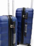 Pigeon Blue Trolley Bag Interior Mesh Pockets Karachi