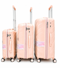 Buy Summit 3-Piece Peach PP Hard Shell Luggage Set Karachi