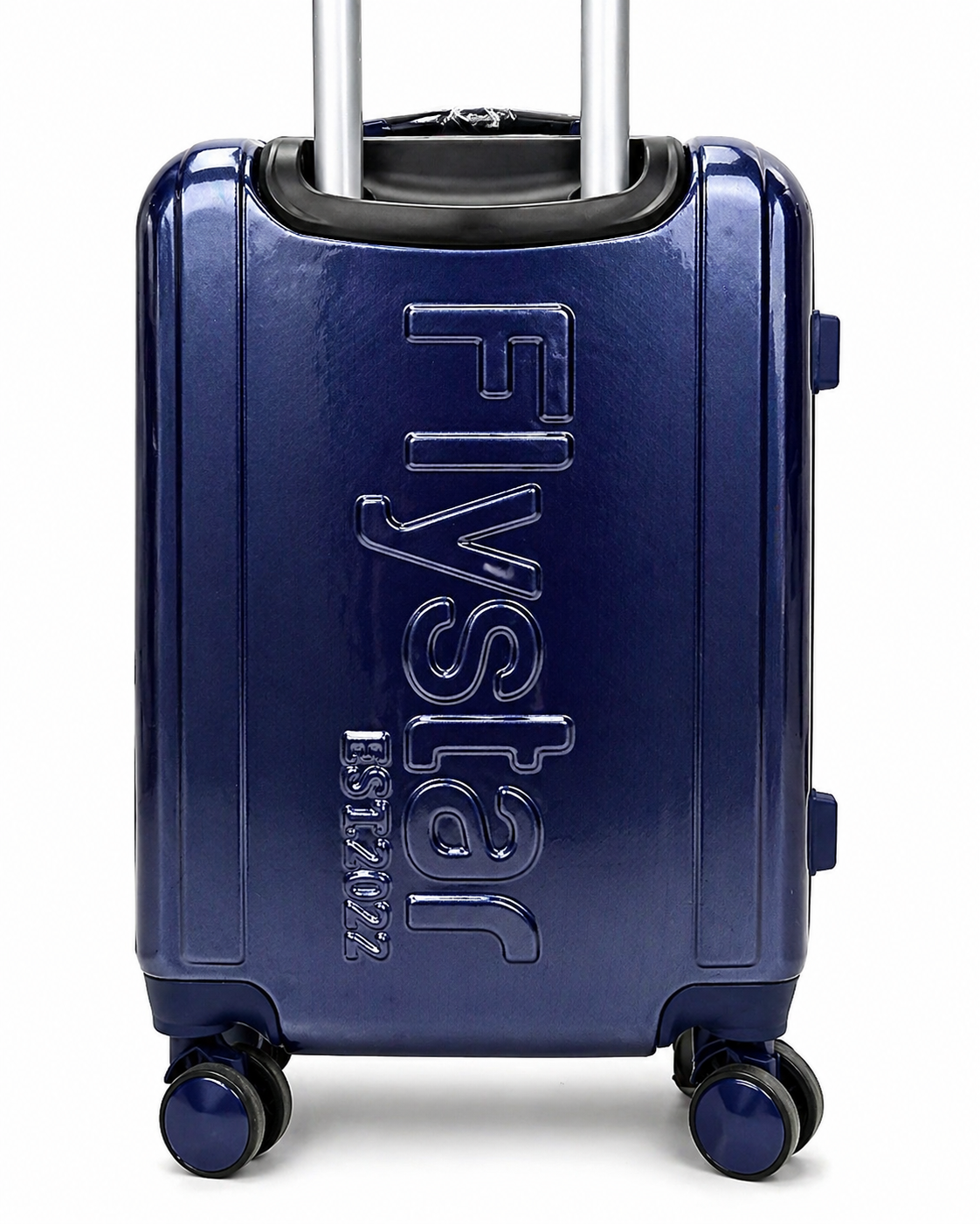 Flystar Blue Suitcase Side View Durable Shell Noman Luggage