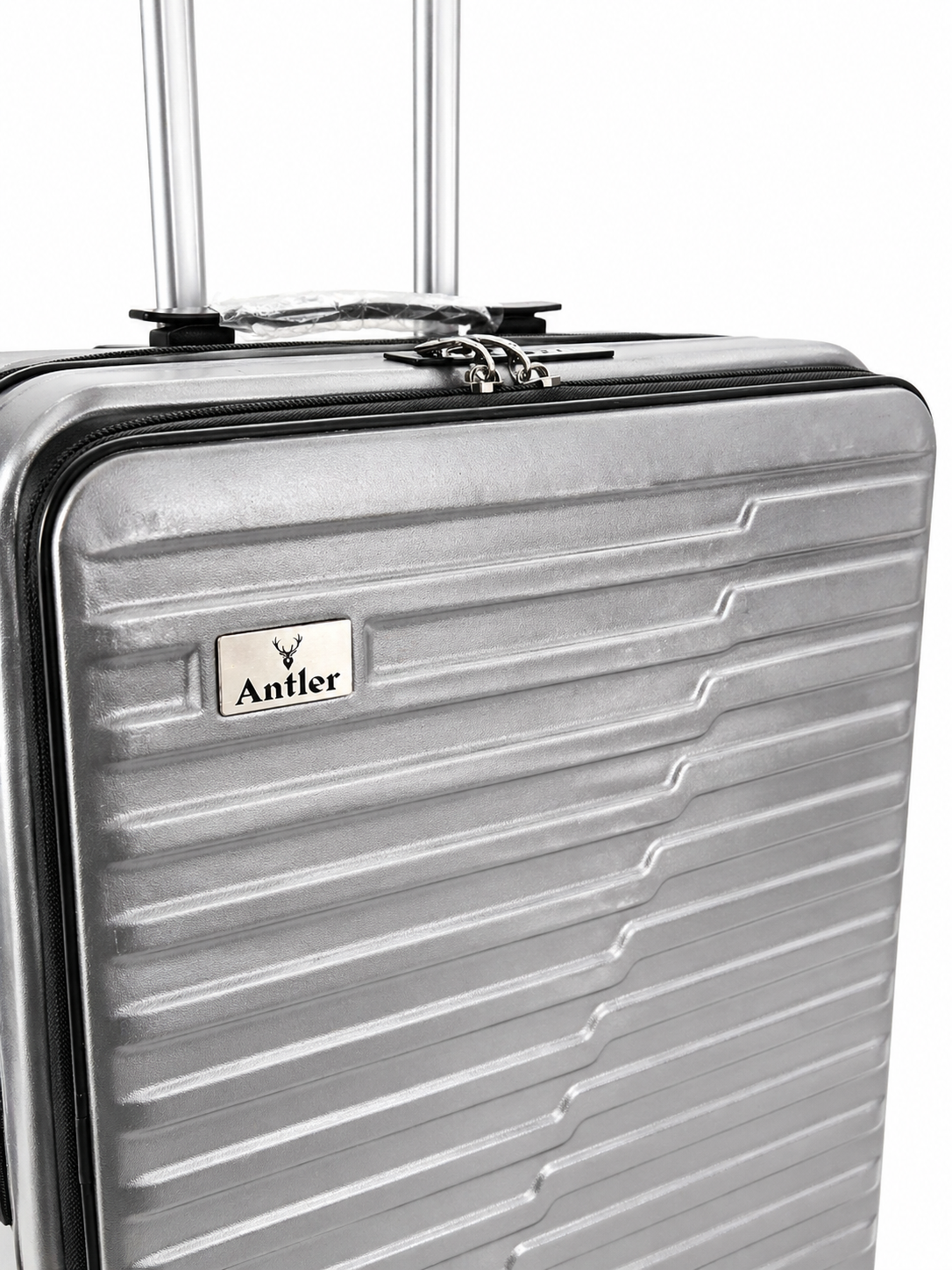 Buy Antler Grey 25 Inch Front Open Medium Luggage Karachi