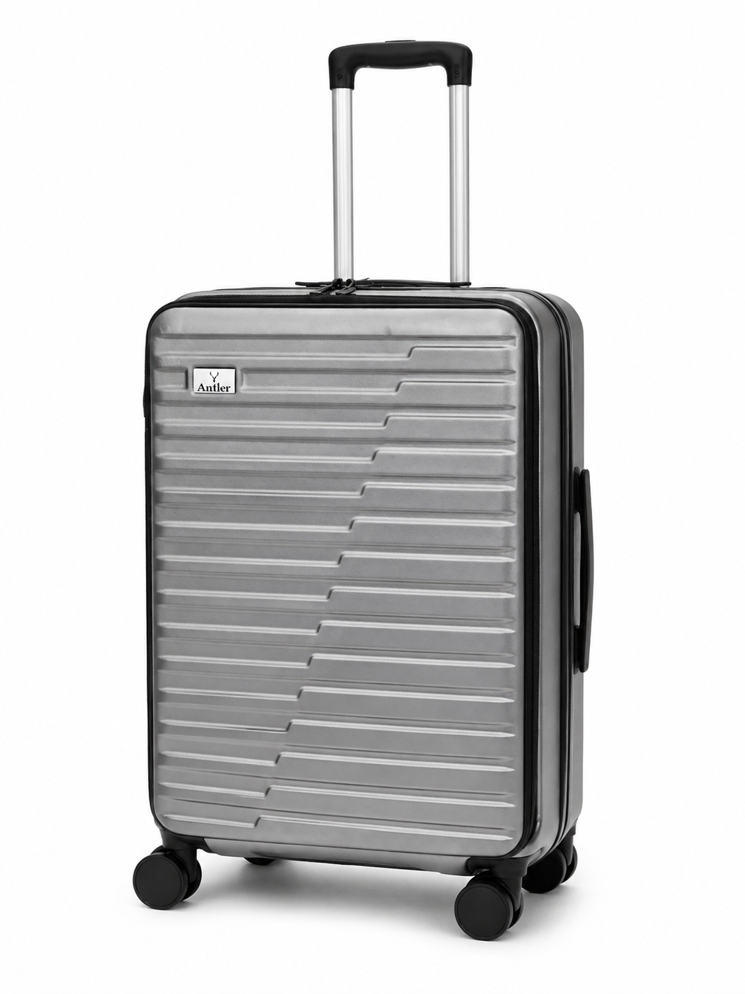 Buy Antler Grey 25 Inch Front Open Medium Luggage Karachi