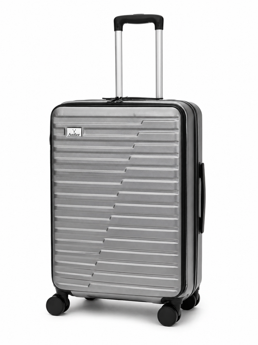 Buy Antler Grey 25 Inch Front Open Medium Luggage Karachi