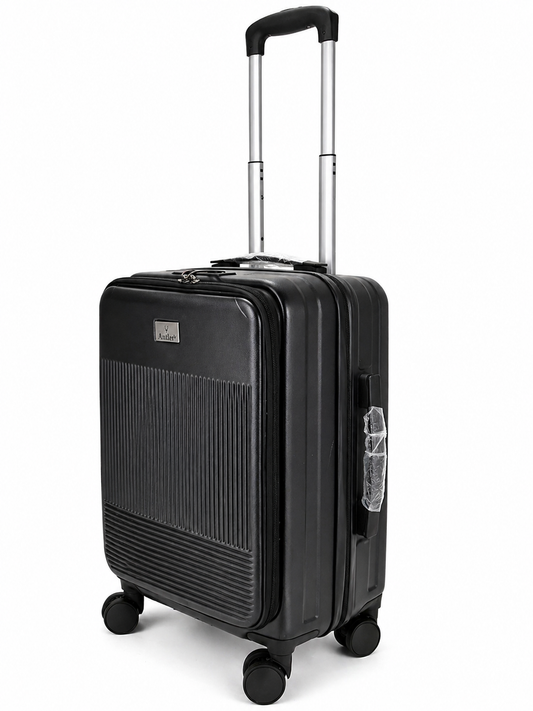 Antler Laptop Cabin Luggage Front Open Detail Noman Luggage