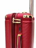 Asoda Maroon Luggage TSA Approved Lock and Wheels Karachi