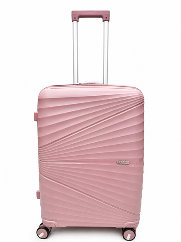 Buy Fashion Rose Gold Medium 24 Inch Suitcase Karachi