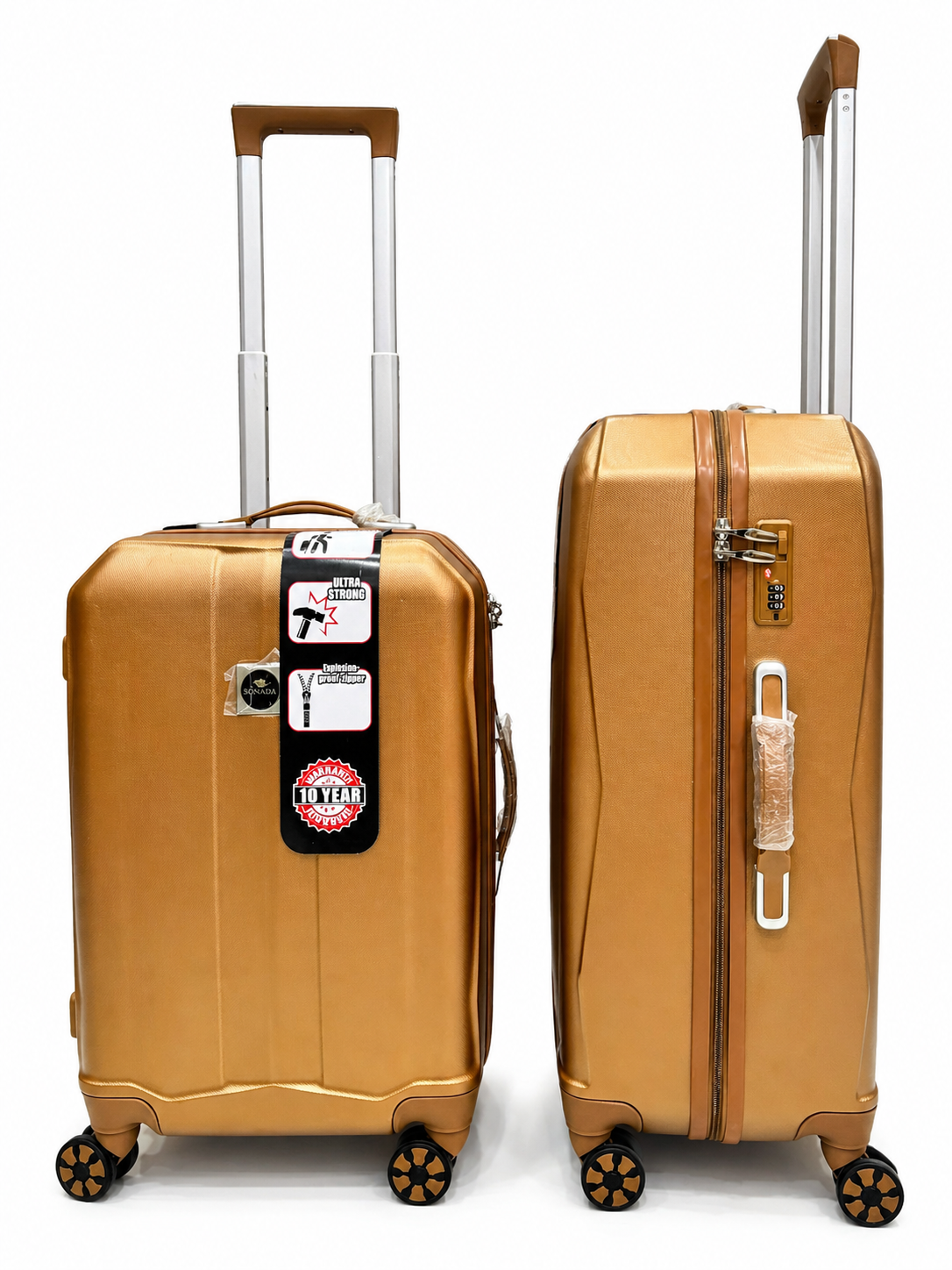 Sonada ABS Luggage Side View Durable Shell Noman Luggage