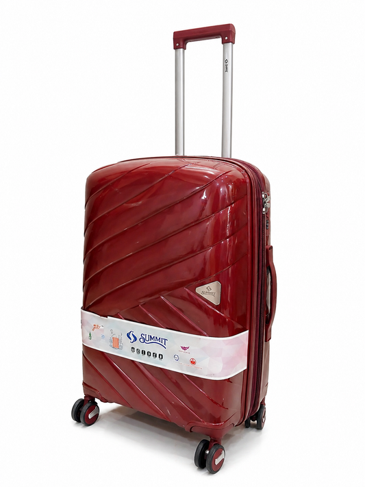 Summit Unbreakable PP Luggage – Ultra Light | Expandable | TSA Lock | Carry-On Sizes