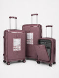 Premium ICARRY Italy luggage bag showing smart storage sections