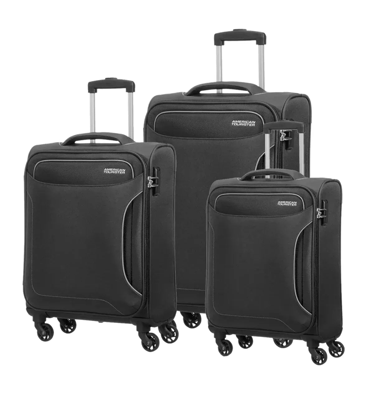 American Tourister Holiday cabin luggage for international travel in Pakistan