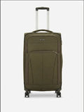 Eminent single piece trolley suitcase front view for travel